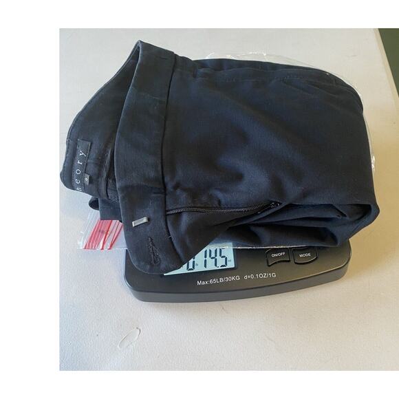 Theory Pants Womens Size 0 Black Low Rise Dressy Career Wear Office Trousers - Picture 14 of 14